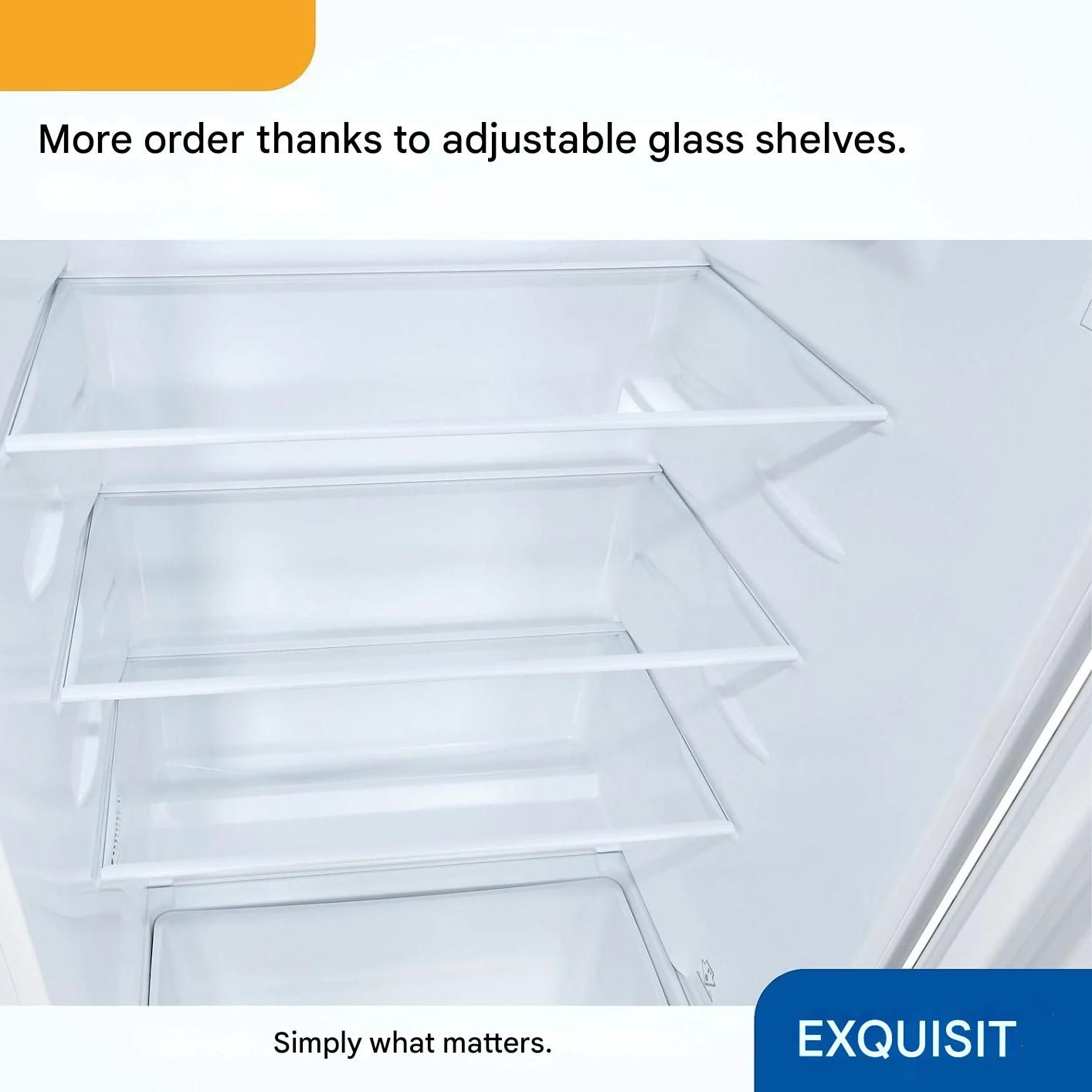 Frigider incorporabil, Exquisit, 181 litri, alb