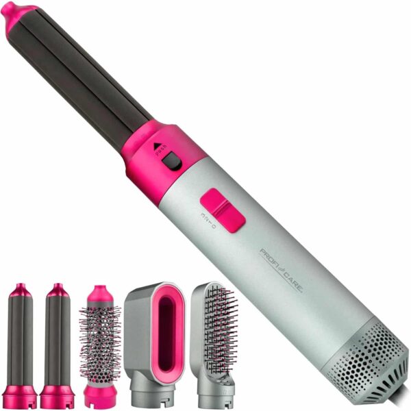 Uscator de par 4in1, ProfiCare, 1000 W, gri/roz