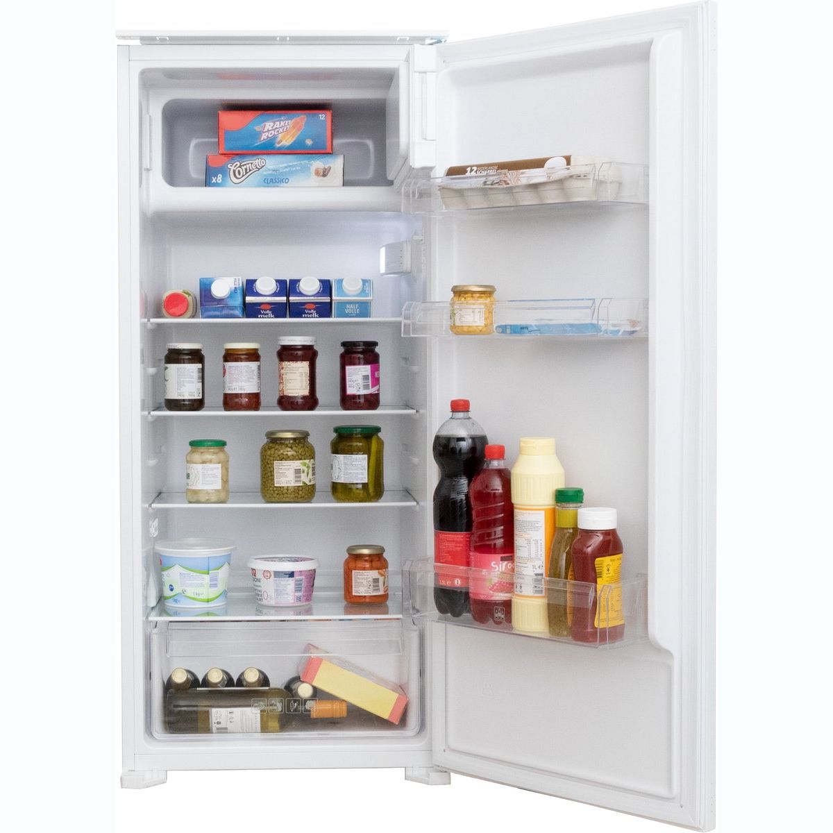 Frigider incorporabil, Exquisit, 181 litri, alb