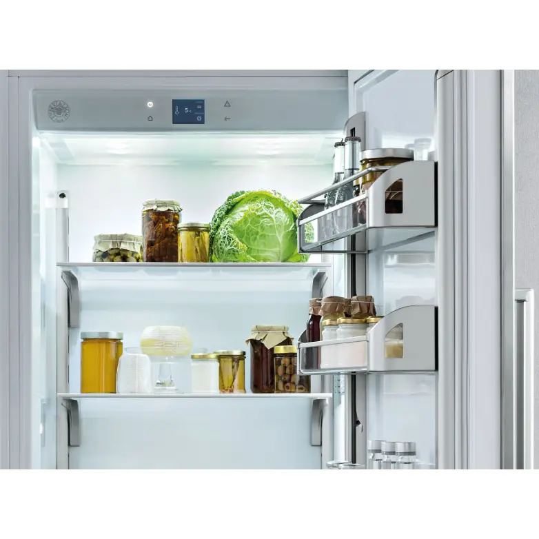 Combina frigorifica incorporabila, 556 litri, Bertazzoni, French Door, colectie Heritage, alb