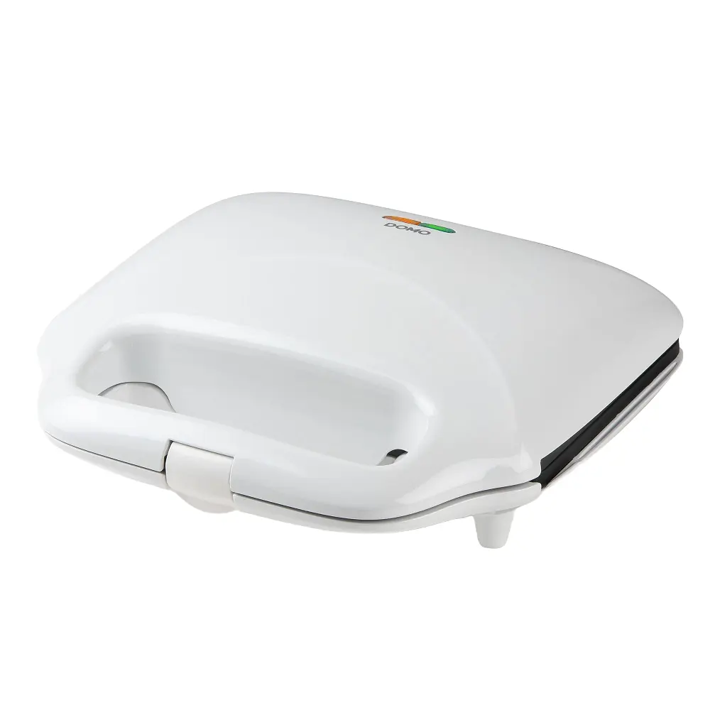 Sandwich maker XL, DOMO, 900 W, alb