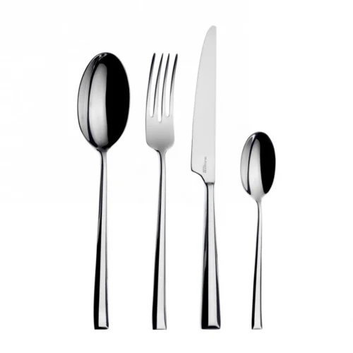 Set 24 tacamuri, Casa Bugatti, Duetto, inox