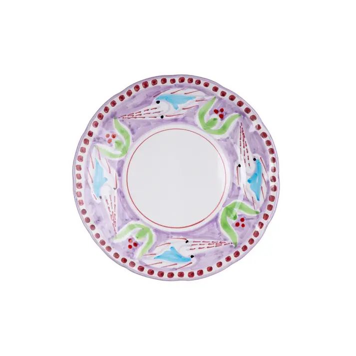 Set 6 farfurii Animaletti, Casa Amalfi - DPS6, alb