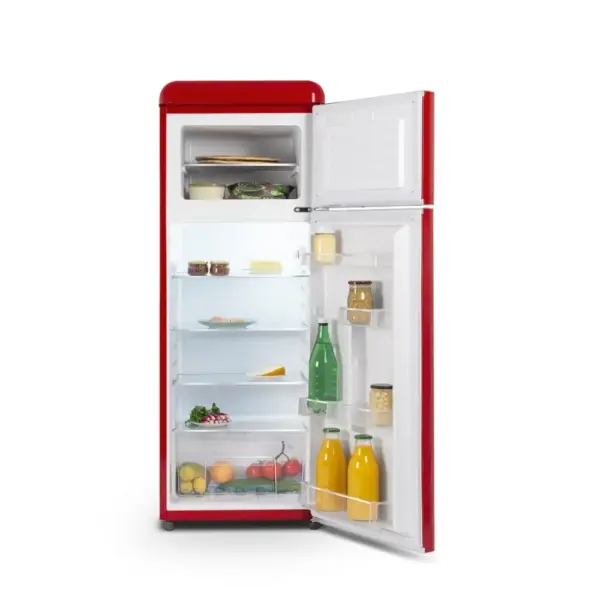 Frigider Retro, Schneider, 211 litri, fucsia