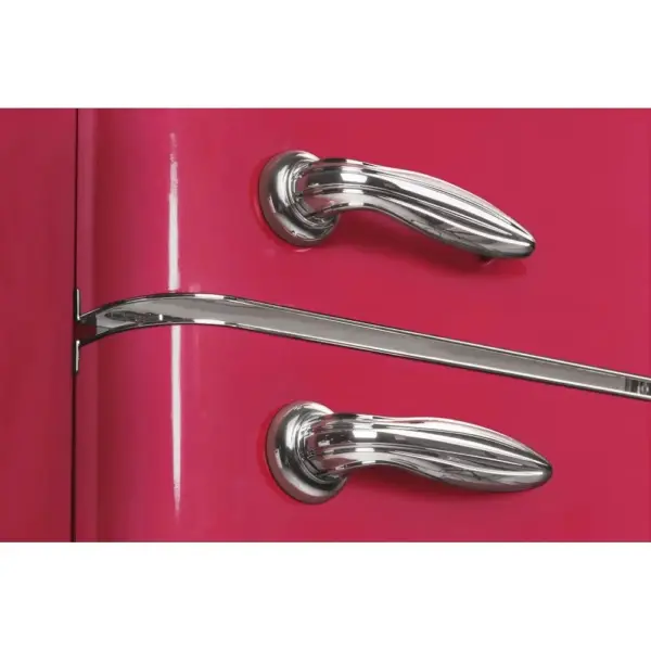 Frigider Retro, Schneider, 211 litri, fucsia