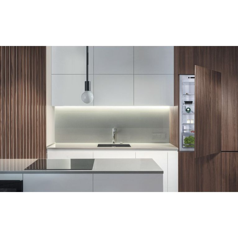 Combina frigorifica incorporabila No Frost, Schneider, 244 litri, alb