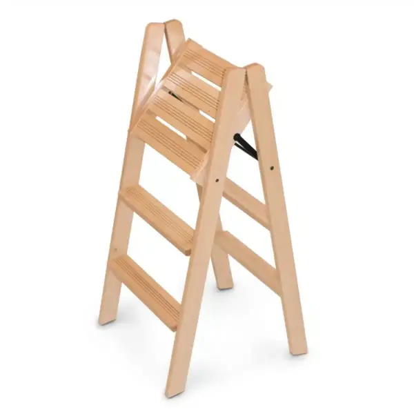 Scaun pliabil tip scara, Arredamenti Italia, Dorotea, 150x48, lemn natur