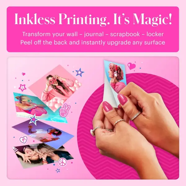 Imprimanta foto portabila pentru smartphone Barbie x Kodak, Step Wireless Printer Iconic