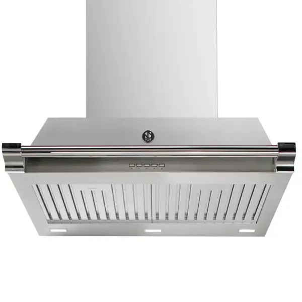 Hota de perete, Steel Cucine, 900 m³/h, 70 cm, colectie Ascot, inox