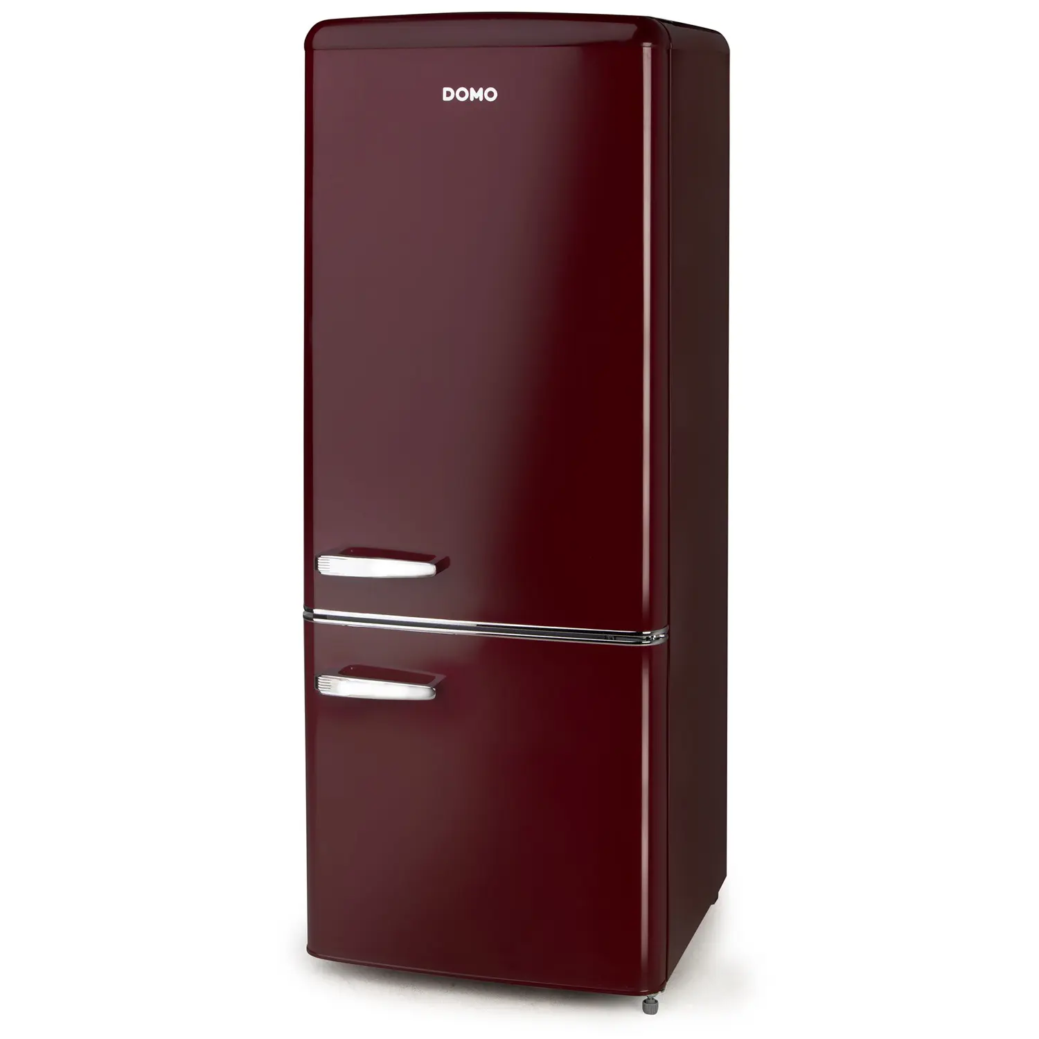 Combina frigorifica Retro, DOMO, 191 litri, visiniu