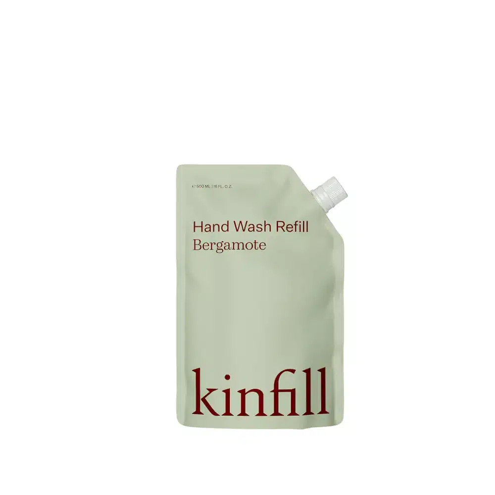 Refill sapun lichid pentru maini, Kinfill, Bergamote, 500 ml