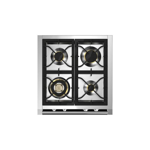 Aragaz, Steel Cucine, 70 cm, 4 arzatoare, 2 cuptoare, colectie Ascot, mov