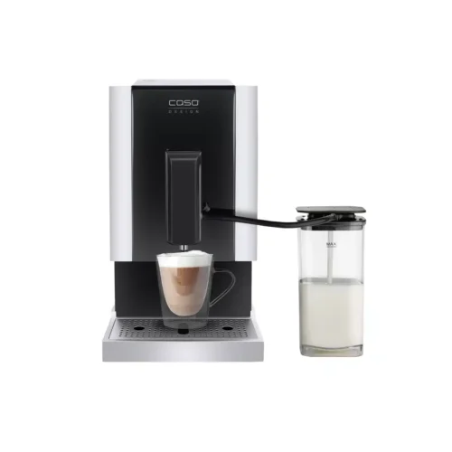 Espressor automat cu rasnita, Caso Germany, Cafe Crema Touch, negru/argintiu