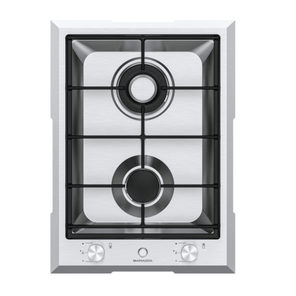Plita pe gaz, Barazza, Outdoor, 2 arzatoare, 40 cm, inox