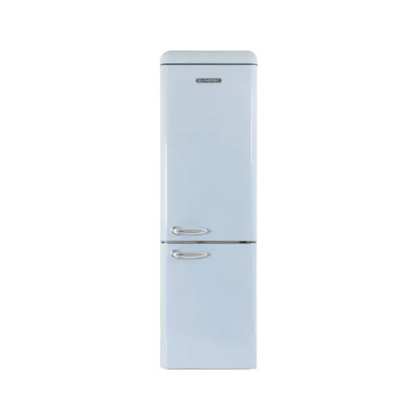Combina frigorifica Retro, Schneider, 249 litri, blue pastel