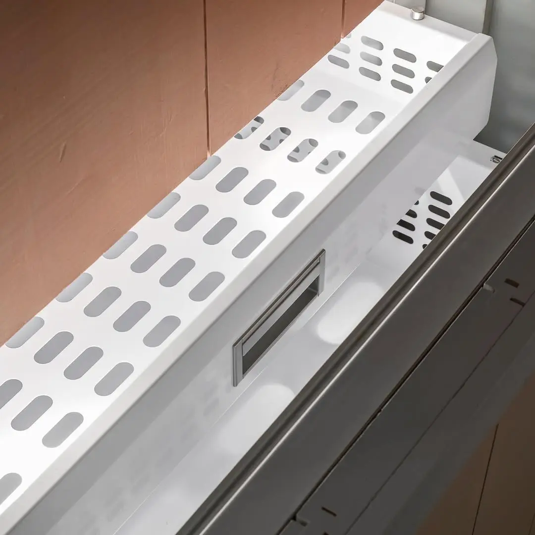 Combina frigorifica incorporabila, 556 litri, Bertazzoni, French Door, colectie Heritage, alb