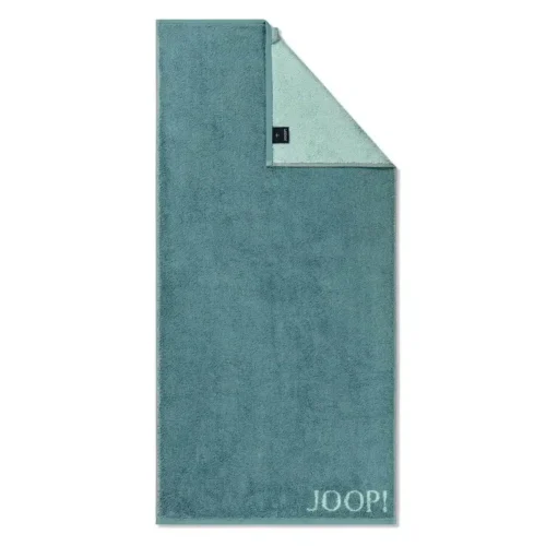 Prosop de baie, 80x150 cm, JOOP!, 100% bumbac, colectie Doubleface, turcoaz