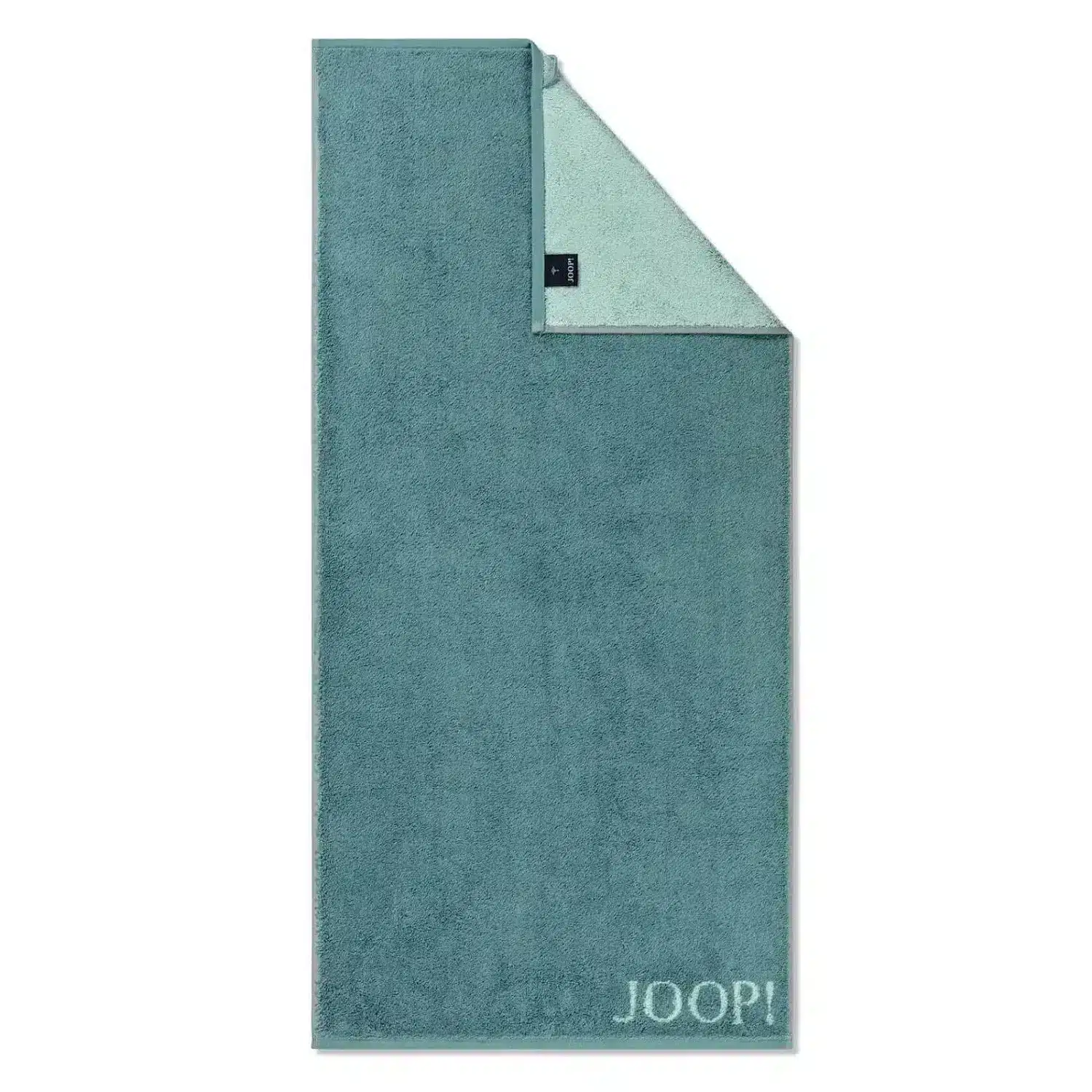 Prosop de baie, 80x150 cm, JOOP!, 100% bumbac, colectie Doubleface, turcoaz
