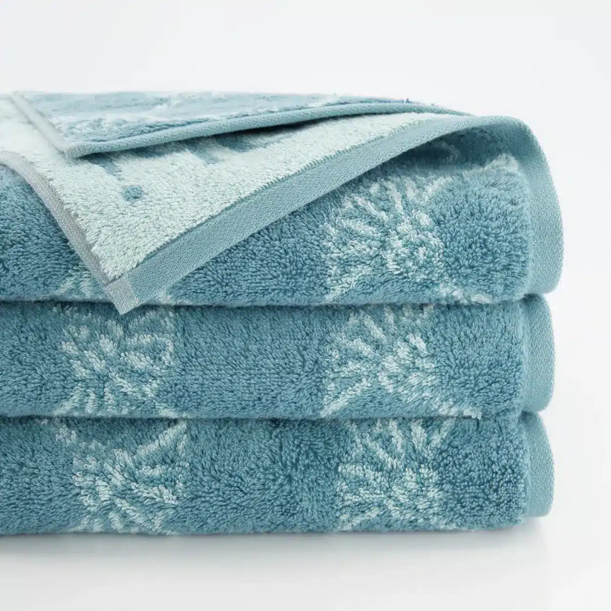 Prosop de baie, 50x100 cm, JOOP!, 100% bumbac, colectie Cornflower, turcoaz