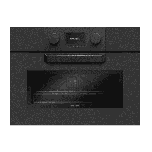 Cuptor electric si microunde 2in1 incorporabil, 40 litri, Barazza, colectie Icon Exclusive, negru