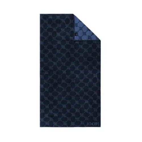 Prosop de baie, 50x100 cm, JOOP!, 100% bumbac, colectie Cornflower, bleumarin
