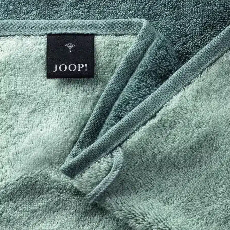 Prosop de baie, 50x100 cm, JOOP!, 100% bumbac, colectie Doubleface, turcoaz