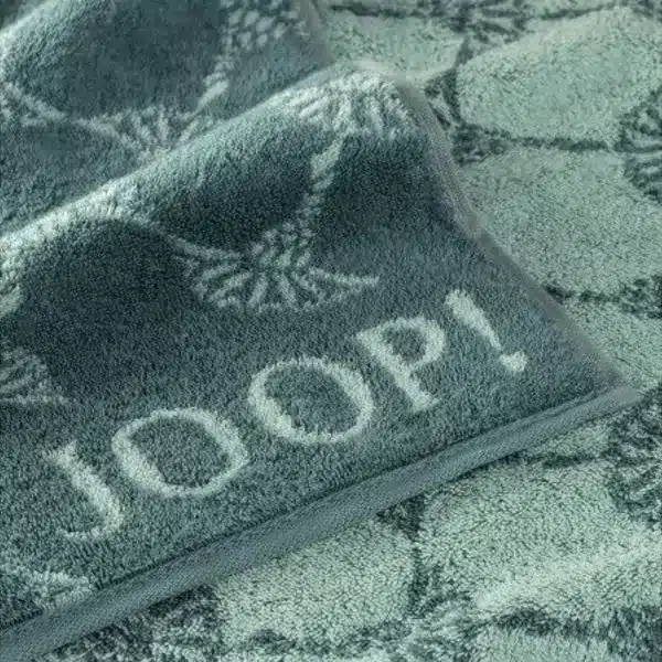 Prosop de baie, 50x100 cm, JOOP!, 100% bumbac, colectie Cornflower, turcoaz