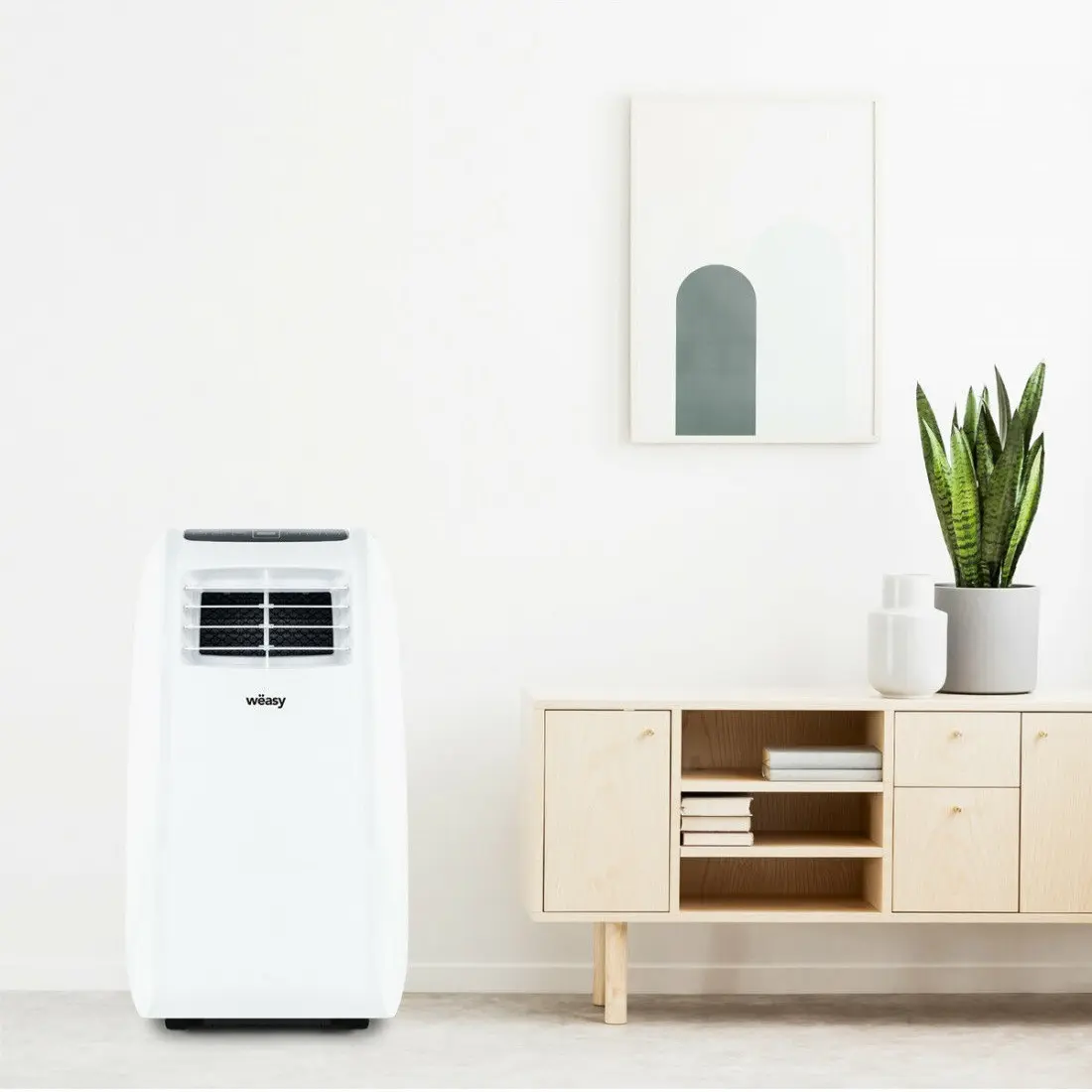 Aparat de aer conditionat portabil, Weasy, BLIZZ900, 7000 BTU, alb