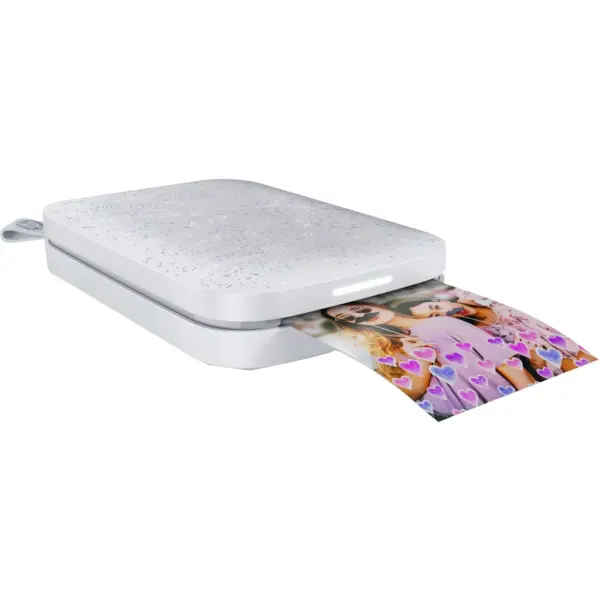 Imprimanta foto portabila pentru smartphone, HP Sprocket 2nd Generation, alb
