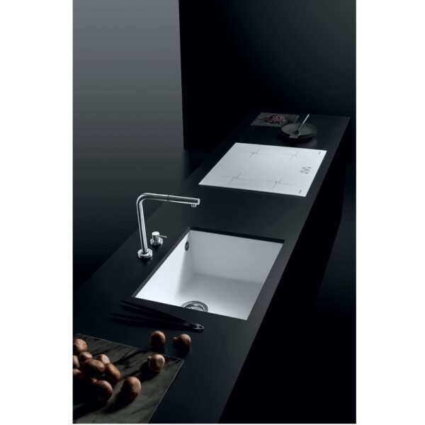 Plita incorporabila cu inductie, Barazza, 4 zone, alb
