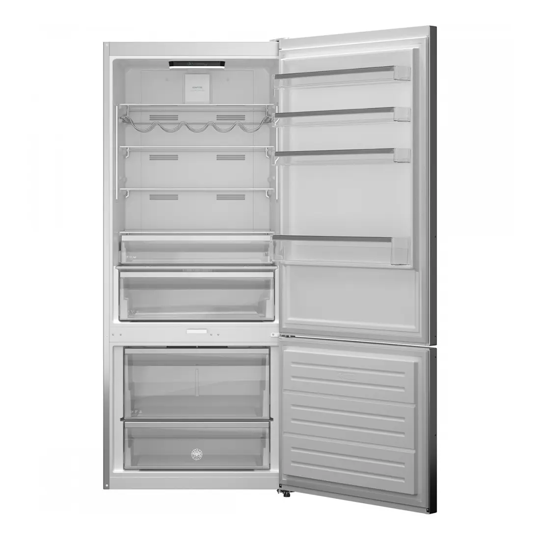 Combina frigorifica, 533 litri, Bertazzoni, PureBreeze UV, colectie Professional, inox
