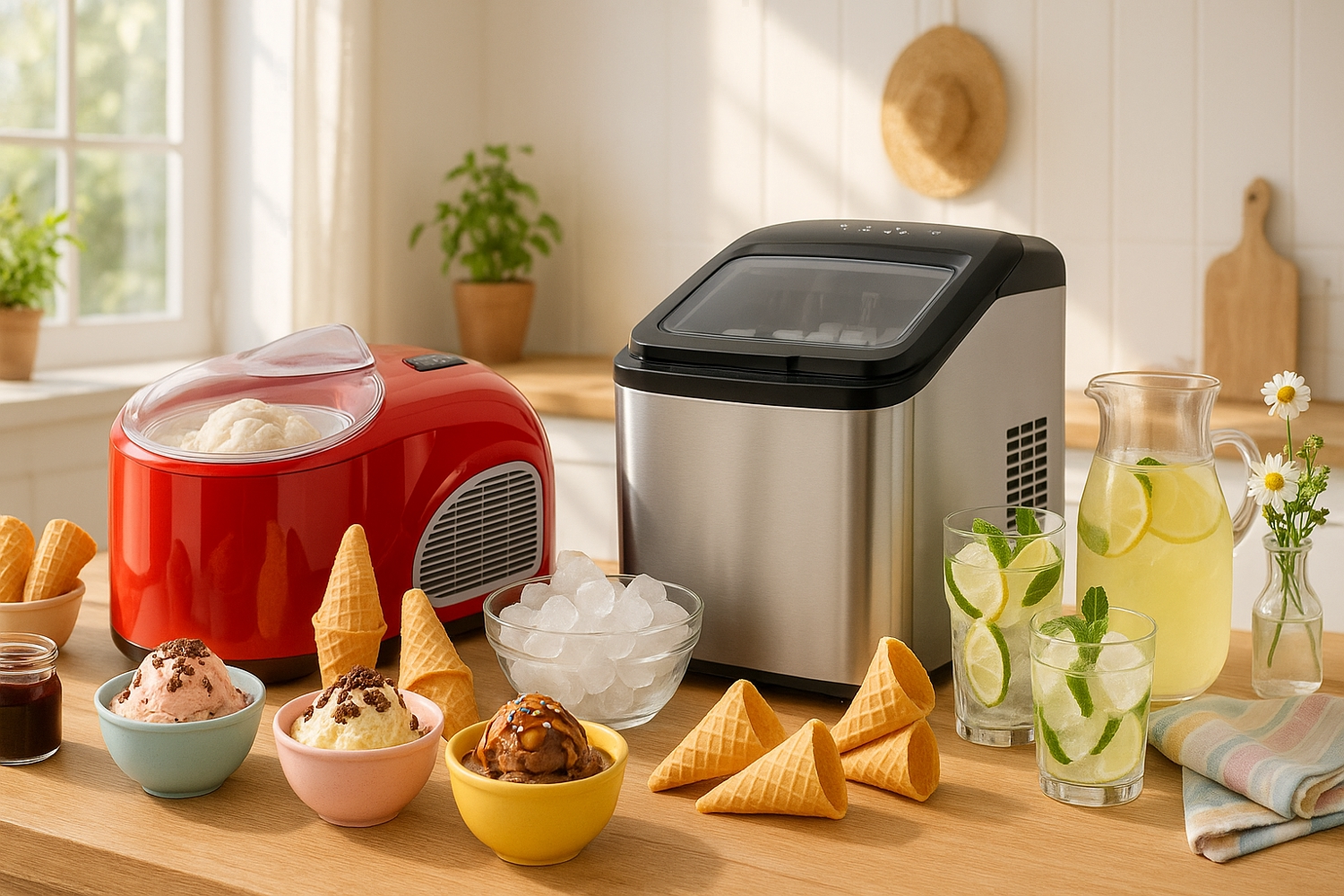 Mașini de înghețată și aparate de gheață – tipuri, utilizare, avantaje și recomandări
