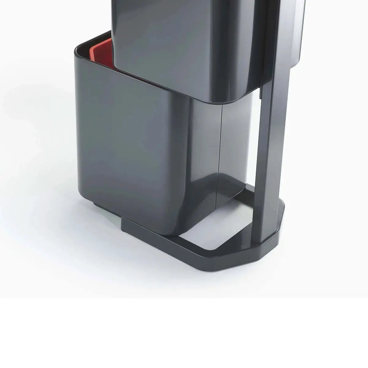 Cos de gunoi, Joseph Joseph, Totem, 2x20 litri, 2 compartimente, antracit