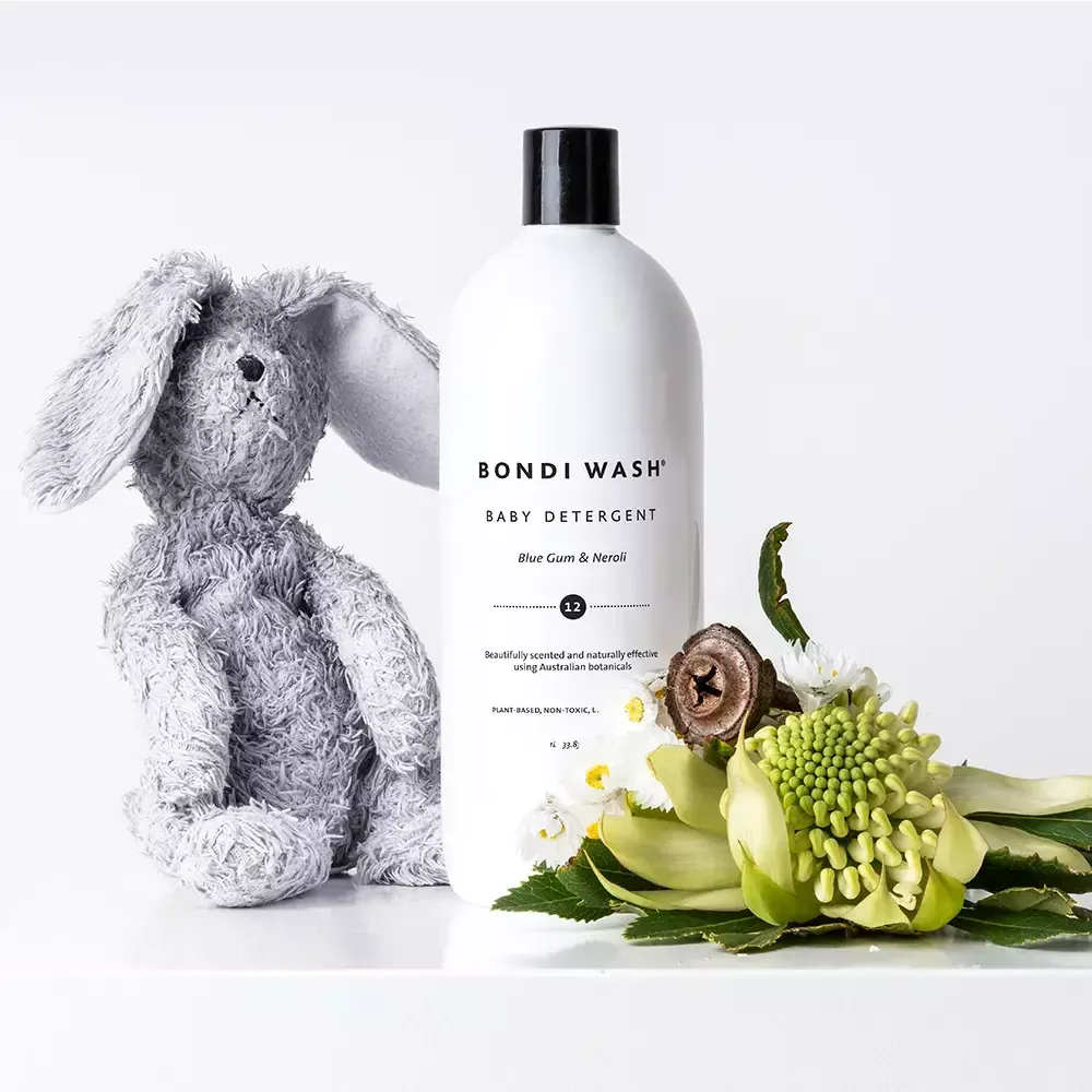 Detergent de rufe delicat pentru bebelusi, Bondi Wash, eucalipt si neroli, 1000 ml