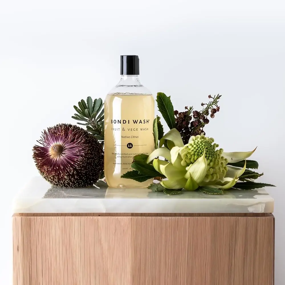 Solutie naturala pentru spalare fructe si legume, Bondi Wash, citrice, 500 ml