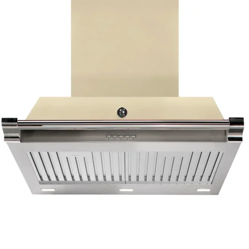 Hota de perete, Steel Cucine, 900 m³/h, 70 cm, colectie Ascot, crem