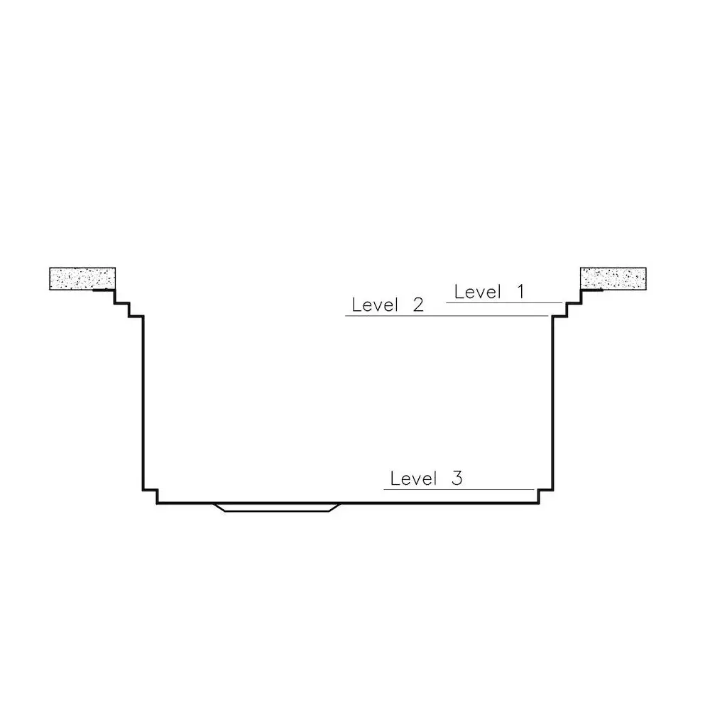 Chiuveta de bucatarie premium, Foster, Milanello, 80 x 52 cm, finisaj PVD, auriu