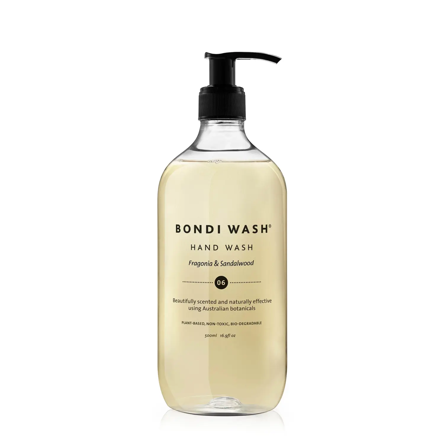 Sapun lichid de maini, Bondi Wash, lemn de santal si fragonia, 500 ml