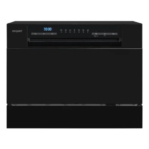 Masina de spalat vase undercounter, Exquisit, GSP206-030DNPV, 6 seturi, negru