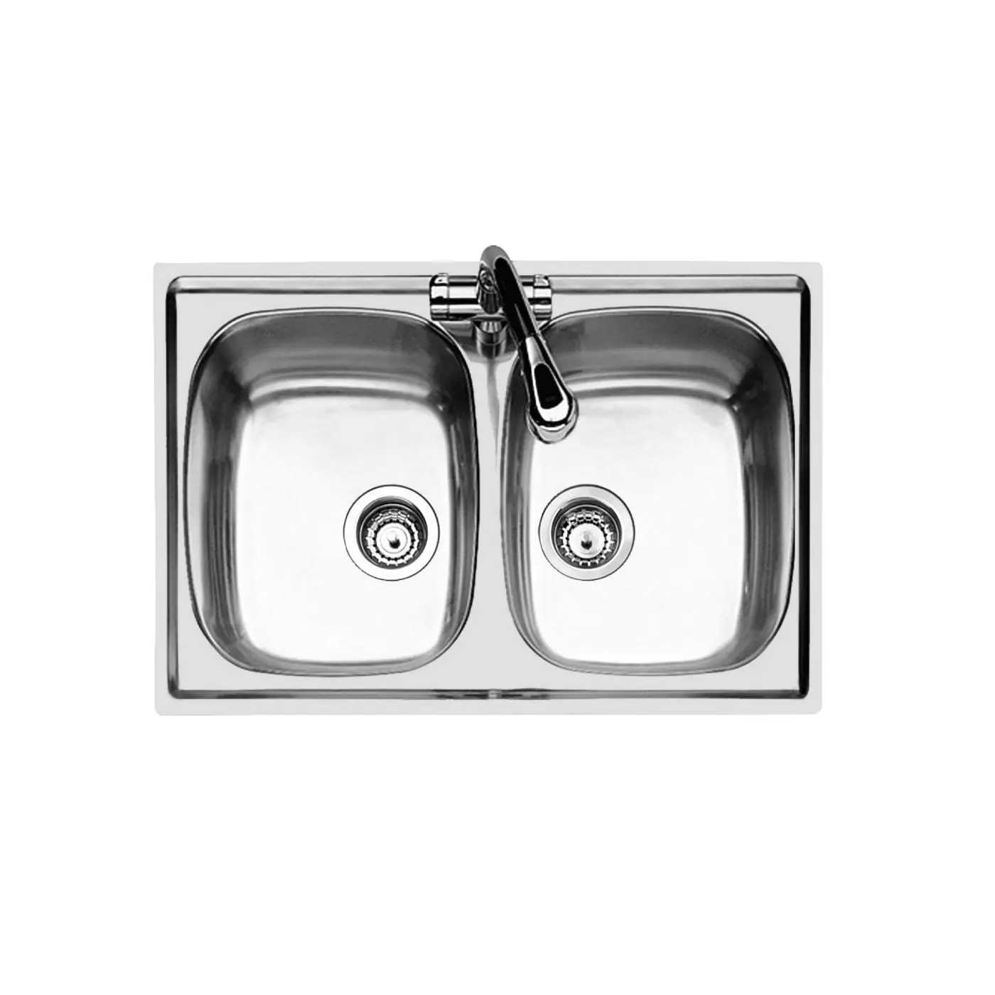 Chiuveta de bucatarie premium, Foster, S1000, 79 x 50 cm, inox