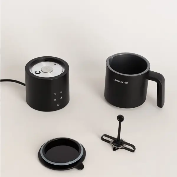 Aparat de spumare lapte, CREATE, Milk Frother Studio Pro, 620 ml, negru