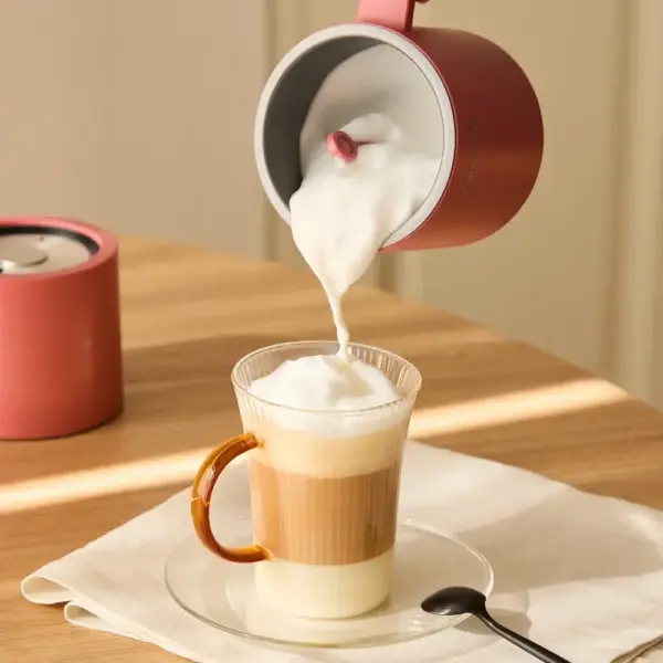 Aparat de spumare lapte, CREATE, Milk Frother Studio Pro, 620 ml, teracota