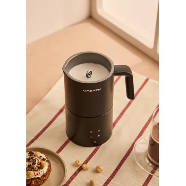 Aparat de spumare lapte, CREATE, Milk Frother Studio Pro, 620 ml, negru