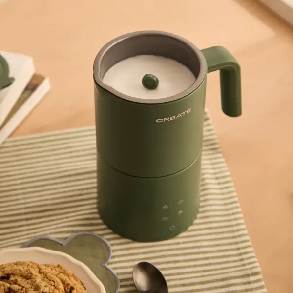 Aparat de spumare lapte, CREATE, Milk Frother Studio Pro, 620 ml, sage
