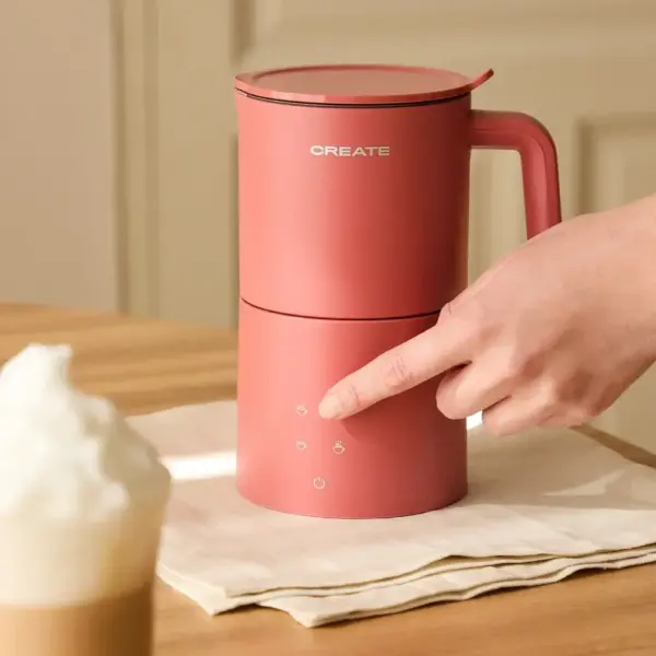 Aparat de spumare lapte, CREATE, Milk Frother Studio Pro, 620 ml, teracota