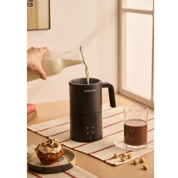 Aparat de spumare lapte, CREATE, Milk Frother Studio Pro, 620 ml, negru