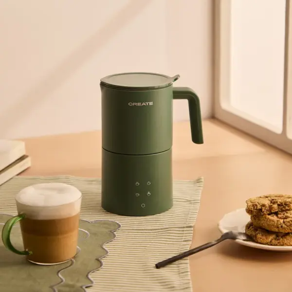 Aparat de spumare lapte, CREATE, Milk Frother Studio Pro, 620 ml, sage