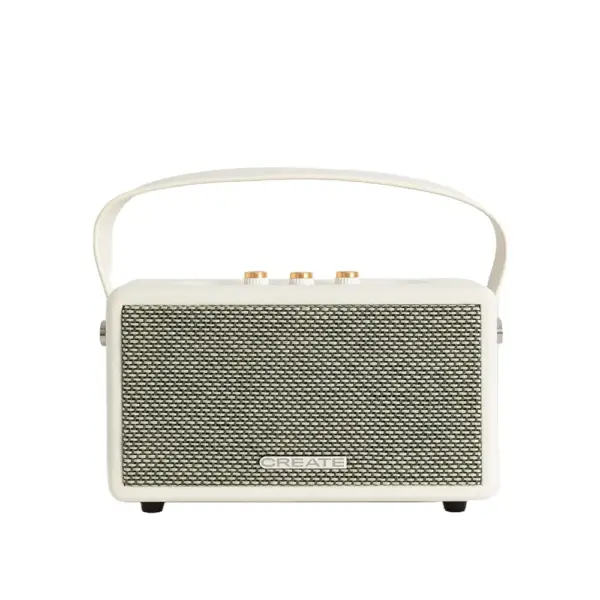 Boxa portabila wireless, CREATE, Speaker Retro, crem