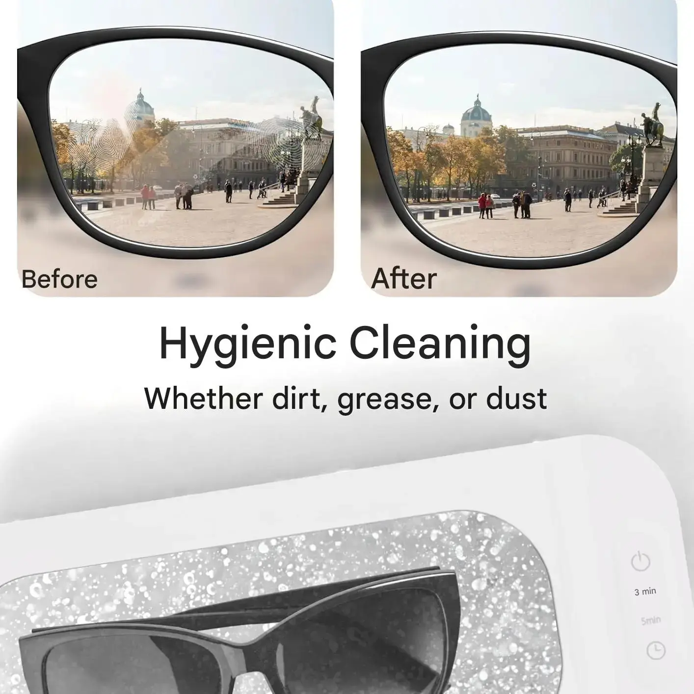 Aparat universal de curatare cu ultrasunete, ProfiCare, alb