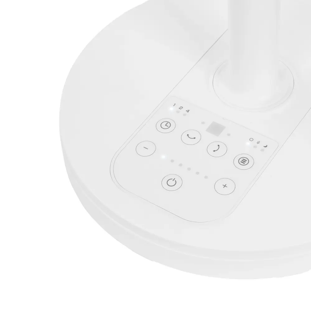 Ventilator vertical cu picior, Eurom, Vento 3DS Silent Comfort, alb